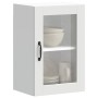 Armario de pared para cocina con puerta de cristal Porto blanco de , Armarios de cocina - Ref: Foro24-854007, Precio: 57,45 €...