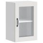 Armario de pared para cocina con puerta de cristal Porto blanco de , Armarios de cocina - Ref: Foro24-854007, Precio: 57,45 €...