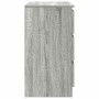 Aparador con cajón gris Sonoma 71x35x65 cm madera de ingeniería de , Aparadores - Ref: Foro24-861576, Precio: 84,65 €, Descue...