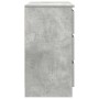 Aparador con cajón gris hormigón 71x35x65 cm madera ingeniería de , Aparadores - Ref: Foro24-861574, Precio: 83,15 €, Descuen...
