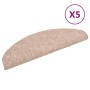 Alfombrilla autoadhesiva de escalera 10 uds 65x21x4 cm marrón de vidaXL, Alfombrillas para escalones - Ref: Foro24-149698, Pr...
