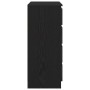 Aparador con cajones roble negro 71x35x84 cm madera ingeniería de , Aparadores - Ref: Foro24-861581, Precio: 103,64 €, Descue...