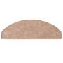 Alfombrilla autoadhesiva de escalera 10 uds 65x21x4 cm marrón de vidaXL, Alfombrillas para escalones - Ref: Foro24-149698, Pr...
