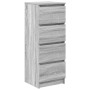 Aparador Sonoma gris 37,5x35x99 cm madera de ingeniería de , Aparadores - Ref: Foro24-861702, Precio: 72,14 €, Descuento: %