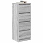 Aparador Sonoma gris 37,5x35x99 cm madera de ingeniería de , Aparadores - Ref: Foro24-861702, Precio: 72,14 €, Descuento: %