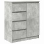 Aparador con cajones gris hormigón 71x35x84cm madera ingeniería de , Aparadores - Ref: Foro24-861583, Precio: 97,74 €, Descue...