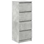 Aparador contrachapada gris 37,5x35x76 cm madera ingeniería de , Aparadores - Ref: Foro24-861700, Precio: 78,75 €, Descuento: %
