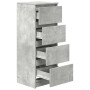 Aparador contrachapada gris 37,5x35x76 cm madera ingeniería de , Aparadores - Ref: Foro24-861700, Precio: 78,75 €, Descuento: %