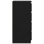 Aparador con cajones roble negro 37,5x35x99cm madera ingeniería de , Aparadores - Ref: Foro24-861761, Precio: 98,25 €, Descue...