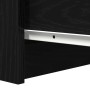 Aparador con cajones roble negro 37,5x35x99cm madera ingeniería de , Aparadores - Ref: Foro24-861761, Precio: 98,25 €, Descue...