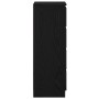 Aparador roble negro 37,5x35x76 cm madera ingeniería de , Aparadores - Ref: Foro24-861698, Precio: 81,43 €, Descuento: %