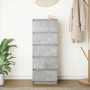 Aparador con cajones gris hormigón 37,5x35x99 cm de , Aparadores - Ref: Foro24-861763, Precio: 91,09 €, Descuento: %