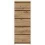 Aparador con cajones roble artesanal 37,5x35x99 cm de , Aparadores - Ref: Foro24-861768, Precio: 92,78 €, Descuento: %