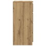 Aparador con cajones roble artesanal 37,5x35x99 cm de , Aparadores - Ref: Foro24-861768, Precio: 92,78 €, Descuento: %