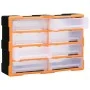 Multi-drawer organizer with 8 large drawers 52x16x37 cm by vidaXL, Toolboxes - Ref: Foro24-149599, Price: 55,96 €, Discount: %