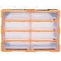 Multi-drawer organizer with 8 large drawers 52x16x37 cm by vidaXL, Toolboxes - Ref: Foro24-149599, Price: 55,96 €, Discount: %