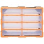Organizador multicajones con 8 cajones grandes 52x16x37 cm de vidaXL, Cajas de herramientas - Ref: Foro24-149599, Precio: 53,...