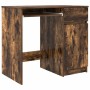 Escritorio roble ahumado 86x49x76 cm madera de ingeniería de , Escritorios - Ref: Foro24-861827, Precio: 94,25 €, Descuento: %