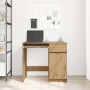 Escritorio de madera de ingeniería roble artisan 86x49x76 cm de , Escritorios - Ref: Foro24-861831, Precio: 95,63 €, Descuent...