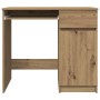 Escritorio de madera de ingeniería roble artisan 86x49x76 cm de , Escritorios - Ref: Foro24-861831, Precio: 95,63 €, Descuent...