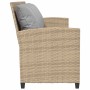 Sofá de jardín de 5 plazas con cojines ratán sintético beige de , Conjuntos de jardín - Ref: Foro24-4104116, Precio: 336,89 €...