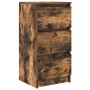 Aparador roble ahumado 37,5x35x76 cm madera de ingeniería de , Aparadores - Ref: Foro24-861728, Precio: 62,39 €, Descuento: %
