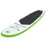 Juego de tabla paddle surf inflable verde y blanco de vidaXL, Paddleboards - Ref: Foro24-92733, Precio: 237,41 €, Descuento: %