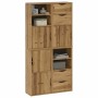 Armarios auxiliares 4 uds "ODDA" 40x24x79 cm Madera maciza pino de , Aparadores - Ref: Foro24-3365348, Precio: 222,43 €, Desc...