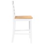 Taburetes de bar 2 uds madera maciza blanca caucho de , Taburetes de cocina - Ref: Foro24-4102542, Precio: 131,60 €, Descuent...