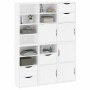 Armarios auxiliares 6 uds "ODDA" blanco 40x24x79 cm madera pino de , Aparadores - Ref: Foro24-3365355, Precio: 334,21 €, Desc...