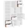 Armarios auxiliares 6 uds "ODDA" blanco 40x24x79 cm madera pino de , Aparadores - Ref: Foro24-3365355, Precio: 334,21 €, Desc...