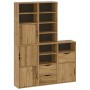 Armarios auxiliares 5 uds "ODDA" 40x24x79 cm Madera maciza pino de , Aparadores - Ref: Foro24-3365360, Precio: 260,86 €, Desc...