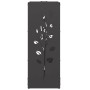 Leñero negro 40x30x80 cm Acero laminado en frío de , Bolsas y soportes de leña - Ref: Foro24-864219, Precio: 57,78 €, Descuen...