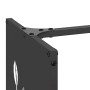 Leñero negro 40x30x80 cm Acero laminado en frío de , Bolsas y soportes de leña - Ref: Foro24-864219, Precio: 57,78 €, Descuen...