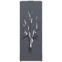 Leñero antracita 40x30x80 cm Acero laminado en frío de , Bolsas y soportes de leña - Ref: Foro24-864227, Precio: 58,93 €, Des...