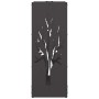 Leñero negro 40x30x80 cm Acero laminado en frío de , Bolsas y soportes de leña - Ref: Foro24-864225, Precio: 57,46 €, Descuen...