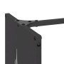 Leñero negro 40x30x80 cm Acero laminado en frío de , Bolsas y soportes de leña - Ref: Foro24-864225, Precio: 57,46 €, Descuen...