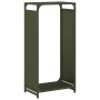 Leñero verde oliva 44x28x90 cm Acero laminado en frío de , Bolsas y soportes de leña - Ref: Foro24-864210, Precio: 59,92 €, D...