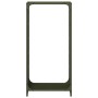 Leñero verde oliva 44x28x90 cm Acero laminado en frío de , Bolsas y soportes de leña - Ref: Foro24-864210, Precio: 59,92 €, D...