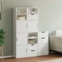 Armarios auxiliares 5 uds "ODDA" blanco 40x24x79 cm madera pino de , Aparadores - Ref: Foro24-3365357, Precio: 287,45 €, Desc...