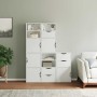 Armarios auxiliares 5 uds "ODDA" blanco 40x24x79 cm madera pino de , Aparadores - Ref: Foro24-3365357, Precio: 287,45 €, Desc...