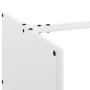 Leñero blanco 40x40x40 cm Acero laminado en frío de , Bolsas y soportes de leña - Ref: Foro24-864238, Precio: 49,01 €, Descue...