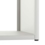 Leñero blanco 40x40x40 cm Acero laminado en frío de , Bolsas y soportes de leña - Ref: Foro24-864238, Precio: 49,01 €, Descue...