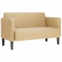 Sofá Loveseat verde claro gris 109 cm tejido de pana de , Sofás - Ref: Foro24-4100526, Precio: 177,33 €, Descuento: %