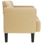 Sofá Loveseat verde claro gris 109 cm tejido de pana de , Sofás - Ref: Foro24-4100526, Precio: 177,33 €, Descuento: %