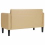 Sofá Loveseat verde claro gris 109 cm tejido de pana de , Sofás - Ref: Foro24-4100526, Precio: 177,33 €, Descuento: %