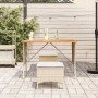 Set comedor de jardín 3 pzas con cojines ratán sintético beige de , Conjuntos de jardín - Ref: Foro24-4104137, Precio: 193,16...