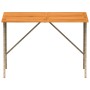 Set comedor de jardín 3 pzas con cojines ratán sintético beige de , Conjuntos de jardín - Ref: Foro24-4104137, Precio: 193,16...