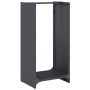 Leñero antracita 40x30x80 cm Acero laminado en frío de , Bolsas y soportes de leña - Ref: Foro24-864233, Precio: 57,77 €, Des...