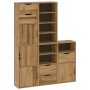 Armarios auxiliares 5 uds "ODDA" 40x24x79 cm Madera maciza pino de , Aparadores - Ref: Foro24-3365362, Precio: 271,81 €, Desc...